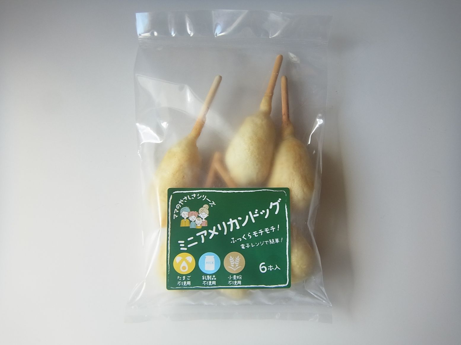 ママのやさしさ ミニアメリカンドッグ （25ｇ×6本） – Alle Hapi